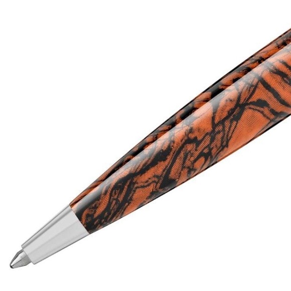 NIB Mont Blonc Heritage Rouge Et Noir Special Edition Roller Pen - Picture 8 of 10